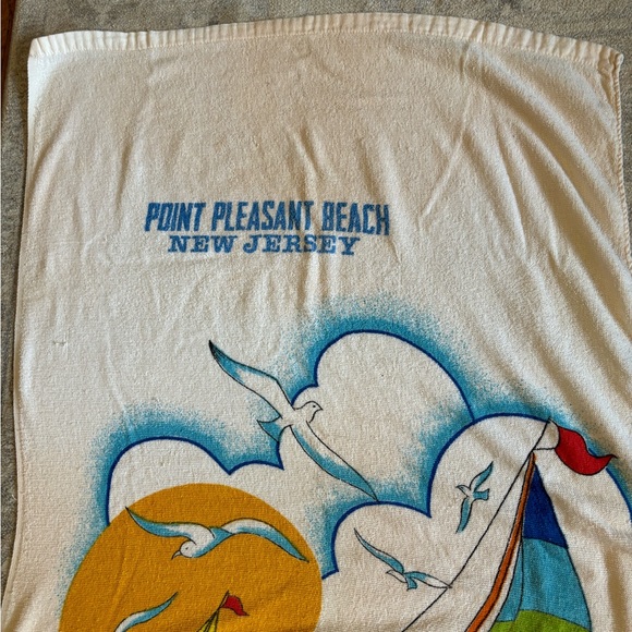 Vintage beach towel - Picture 3 of 8